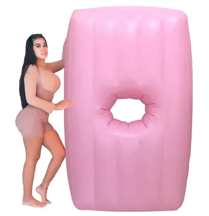 Pink BBL Post-Surgery Recovery Mattress – Full-Size with Comfort Cut-Out