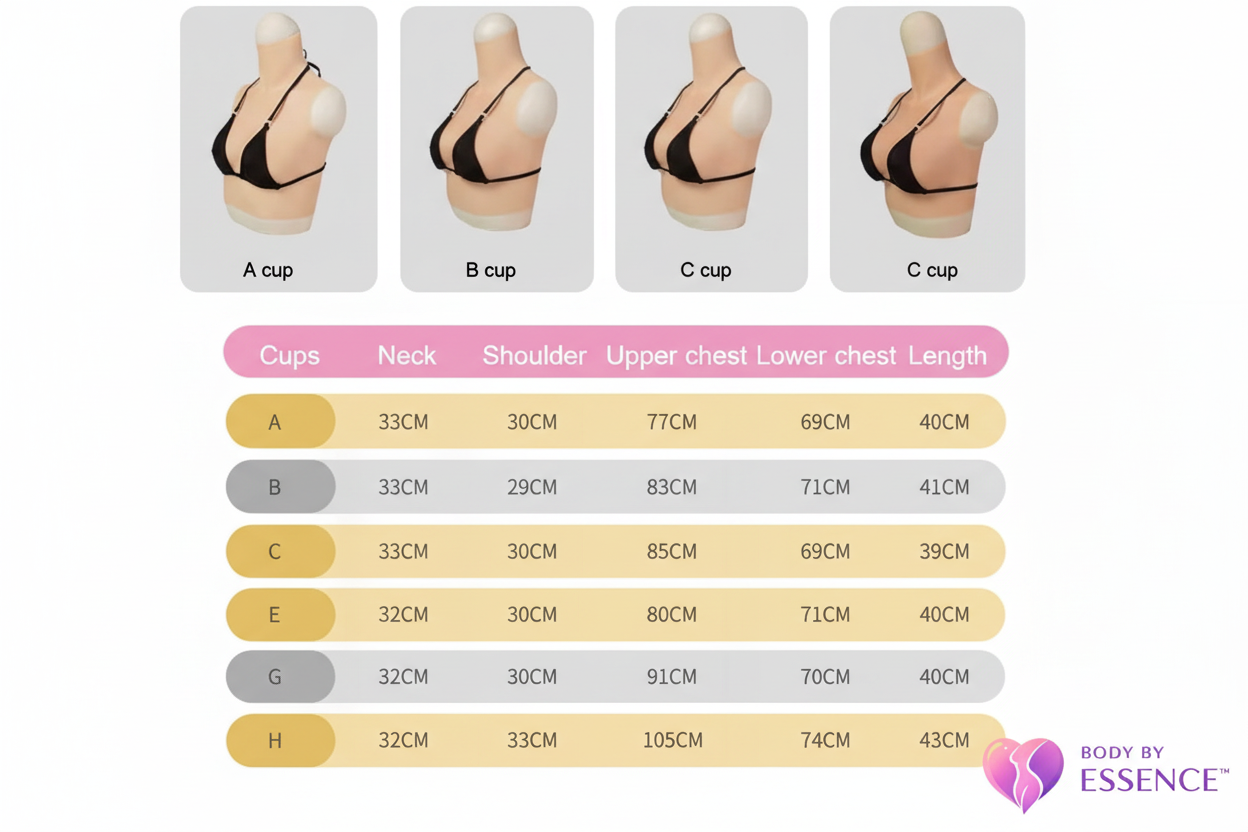 Size Chart - Pink with Logo