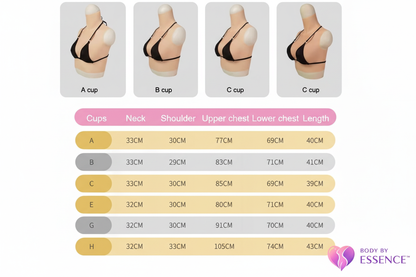 Size Chart - Pink with Logo